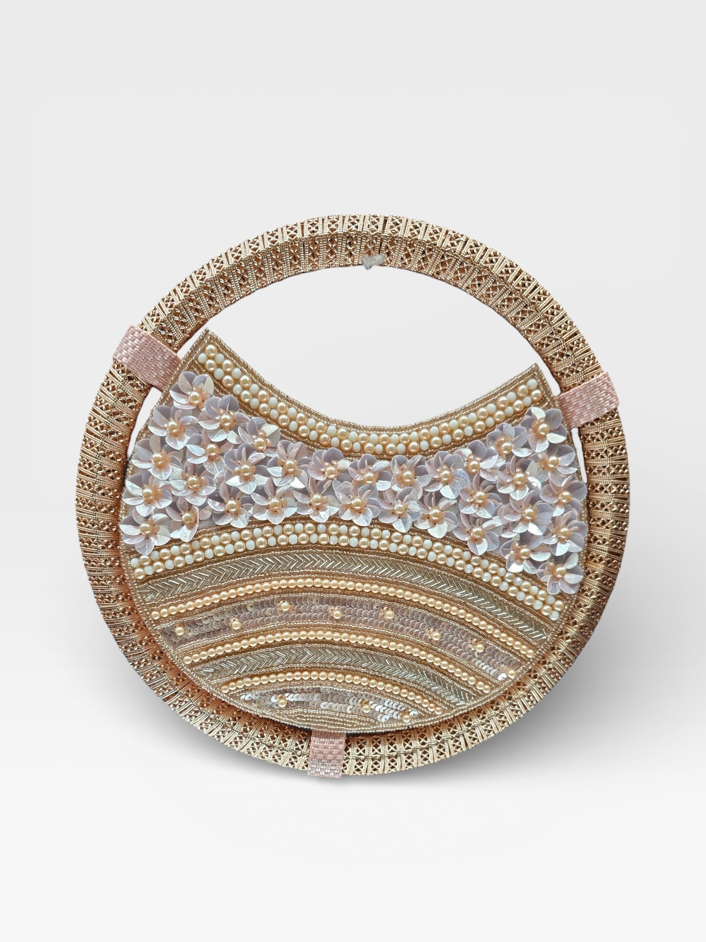 Swarna Rose Gold Ring Bag