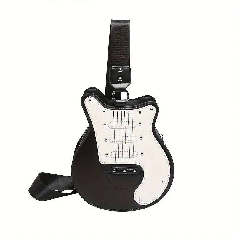 Guitar Pink Crossbody Bag