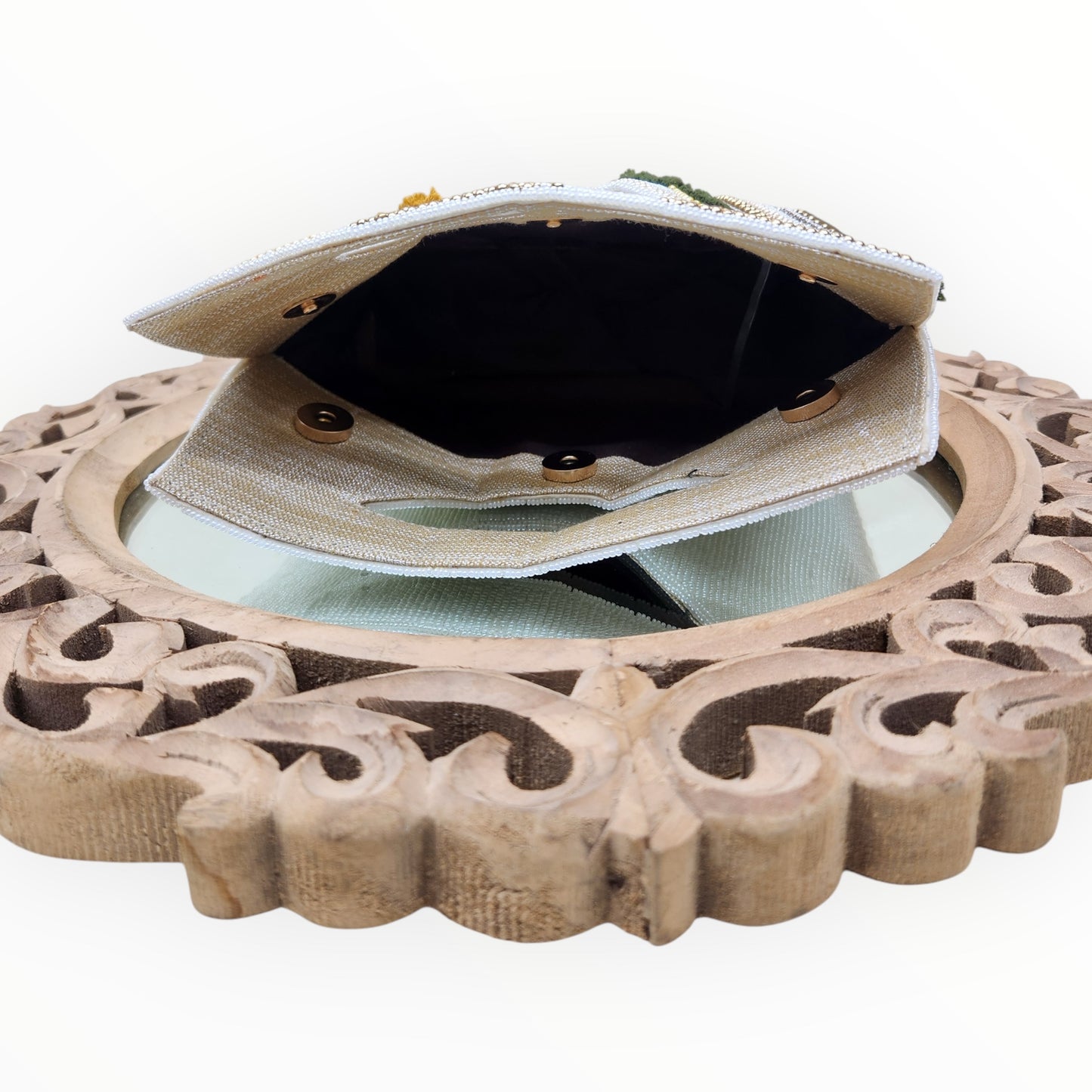 Manmayi Black Rectangle Bag