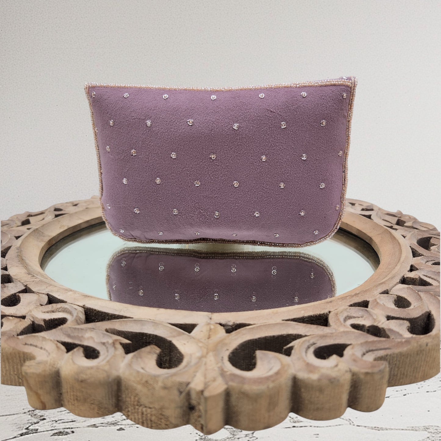 Zaraah Pink Envelope Clutch