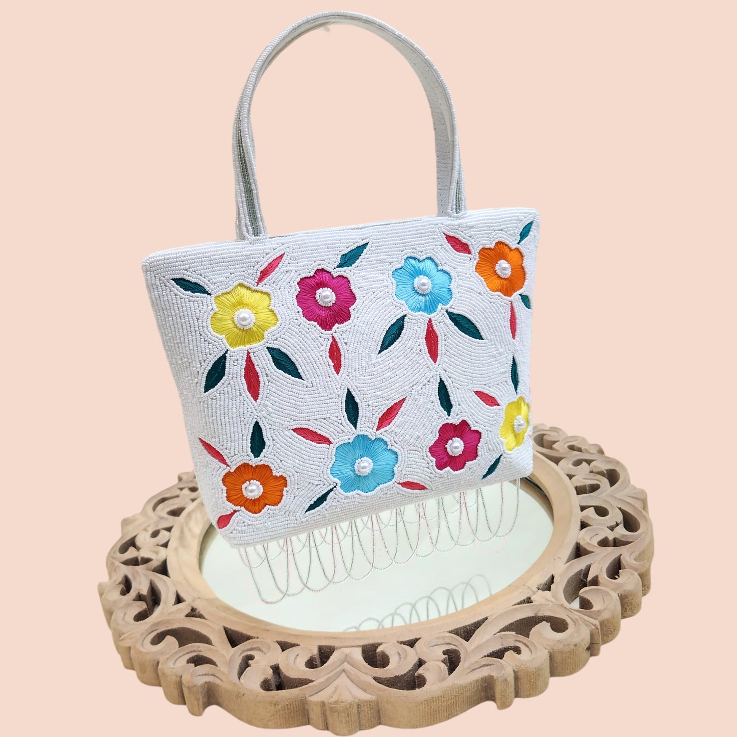 Lily White Bag