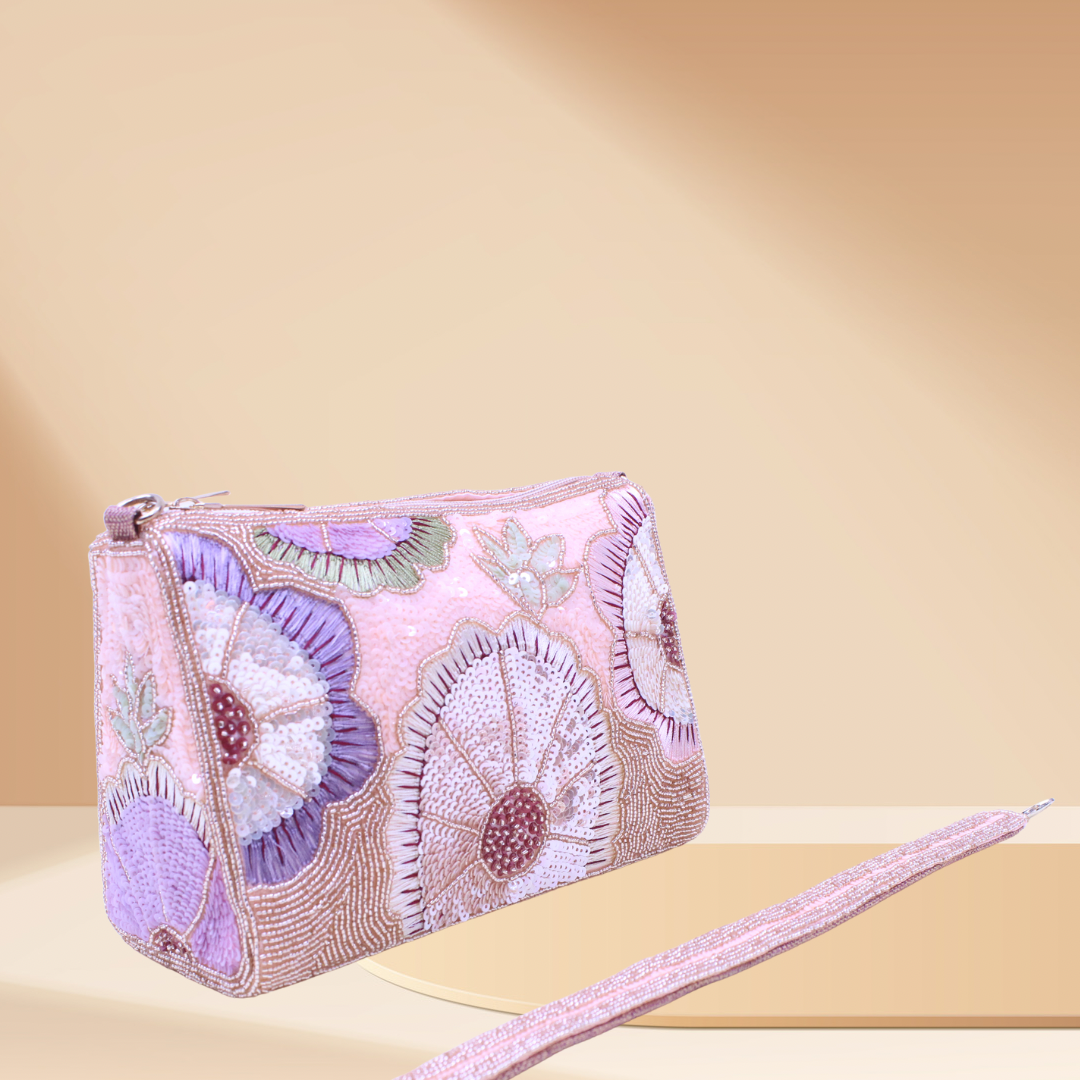 Glow Garden Rose Gold Bag
