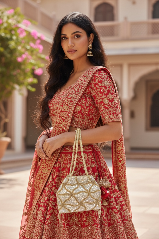 Trikon Gold 3 Magnet Potli