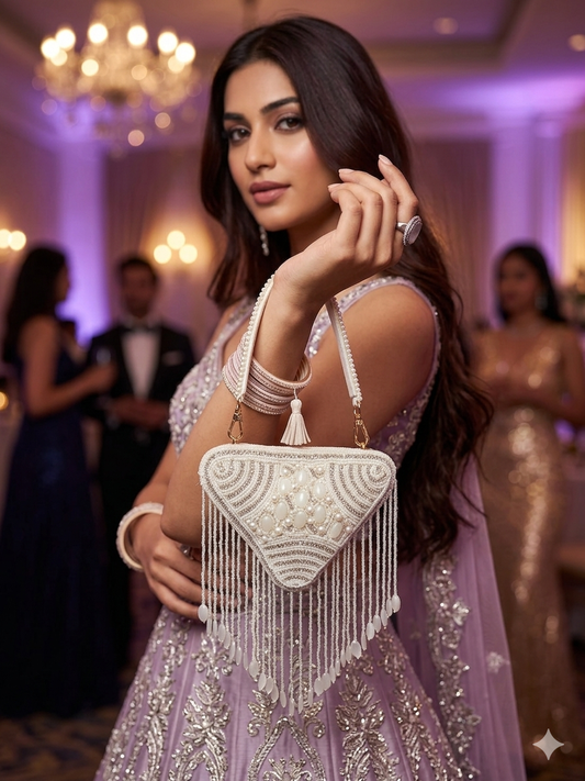 Trikon Cascade White Mini Bag