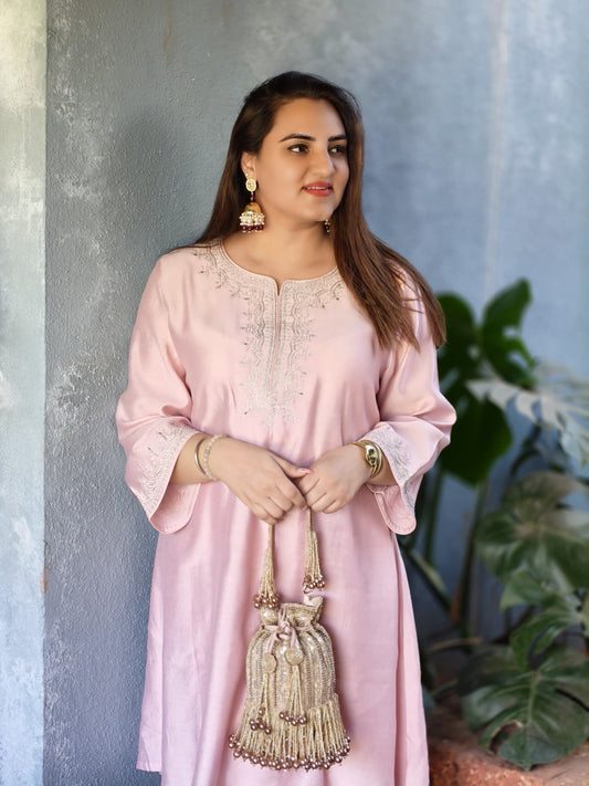 Jhilmil Sequin Lavender Potli