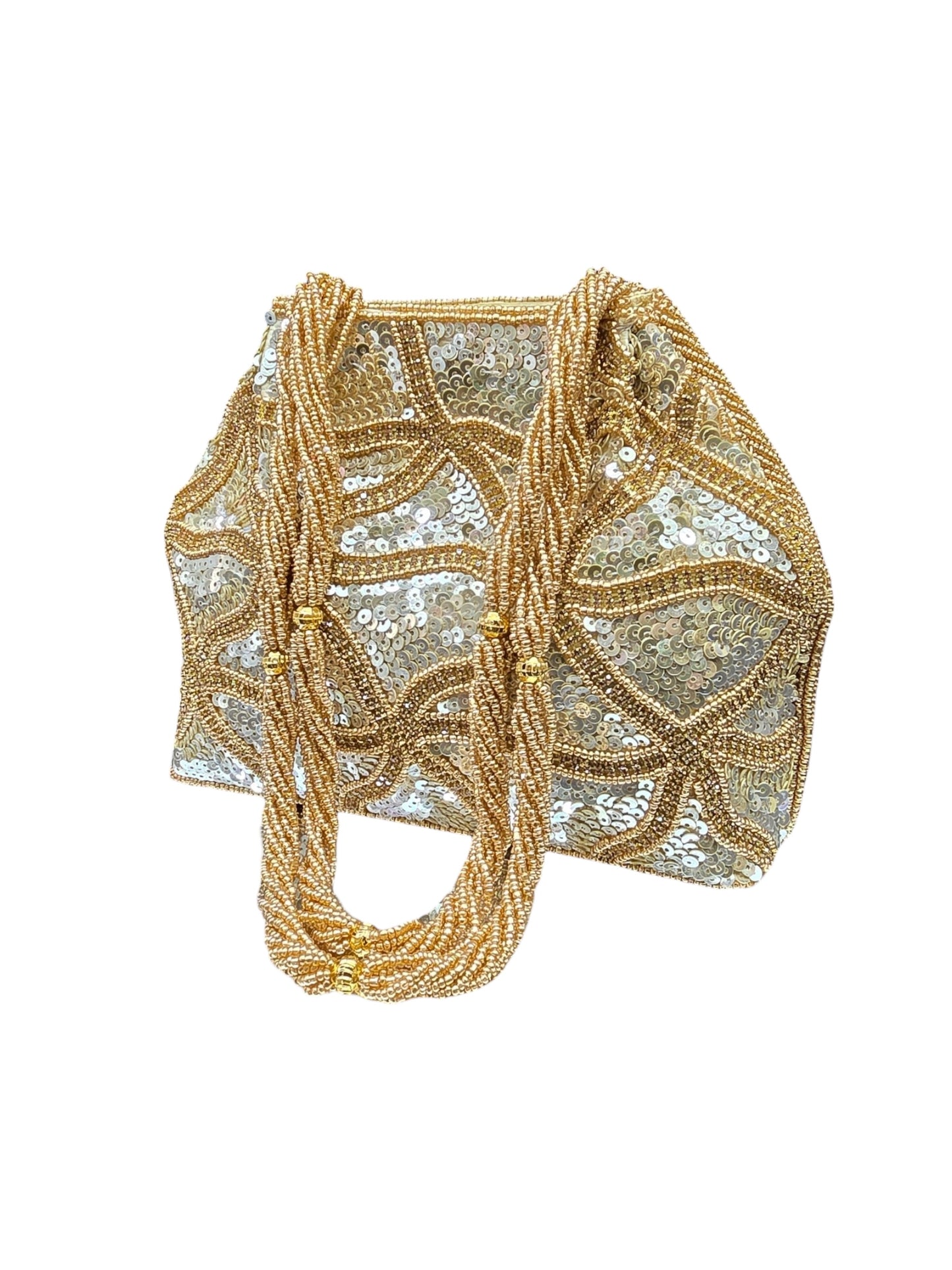 Trikon Antique Gold 3 Magnet Potli