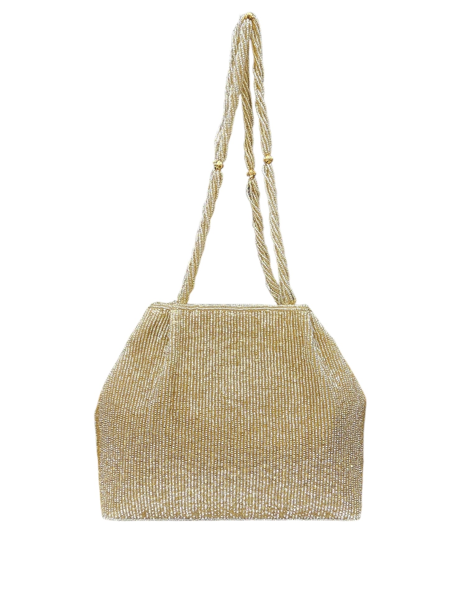 Trikon Beige Gold 3 Magnet Potli