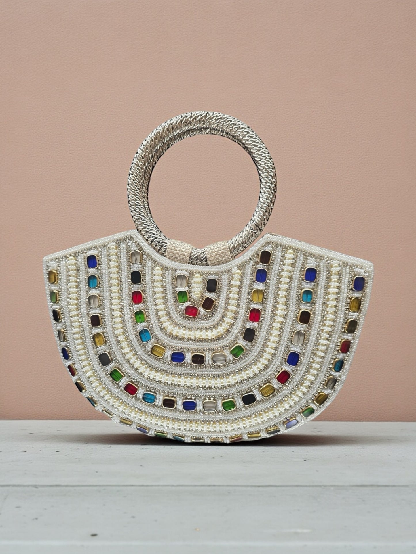 Navratna Ivory Kada Bag