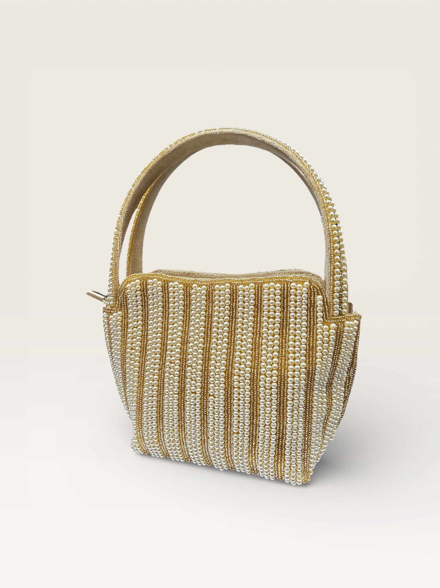 Gold Tarika Pearl Bag