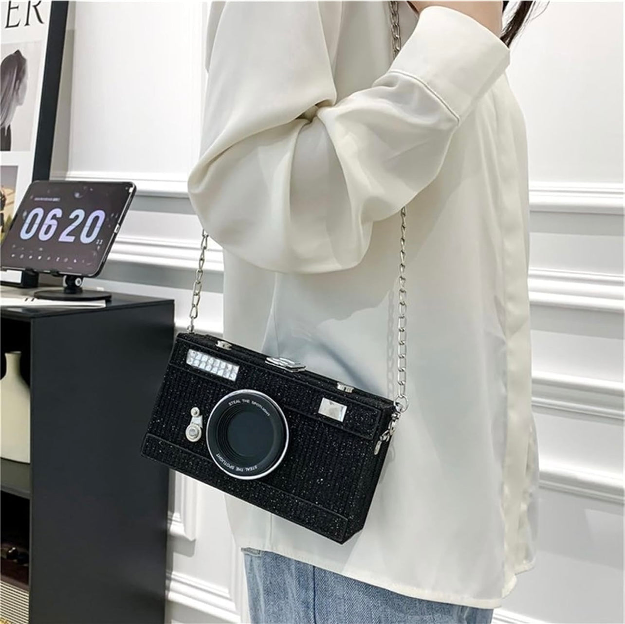 Glam Cam Crossbody Sling Bag