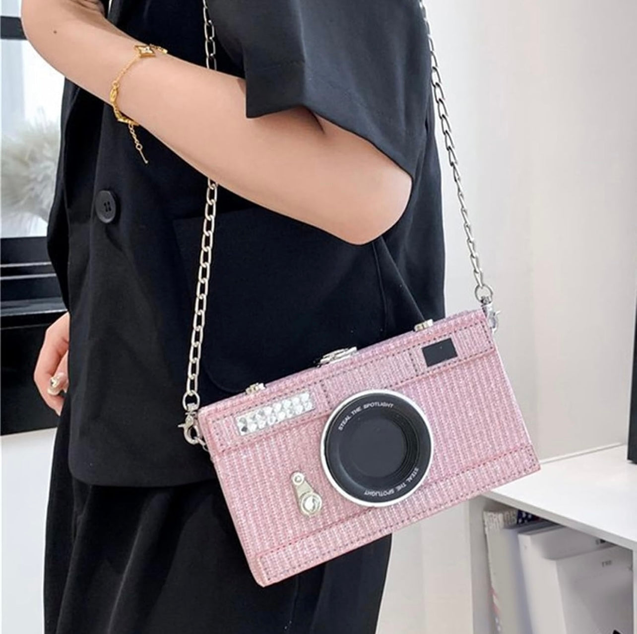 Glam Cam Crossbody Sling Bag