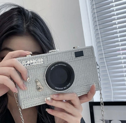 Glam Cam Crossbody Sling Bag