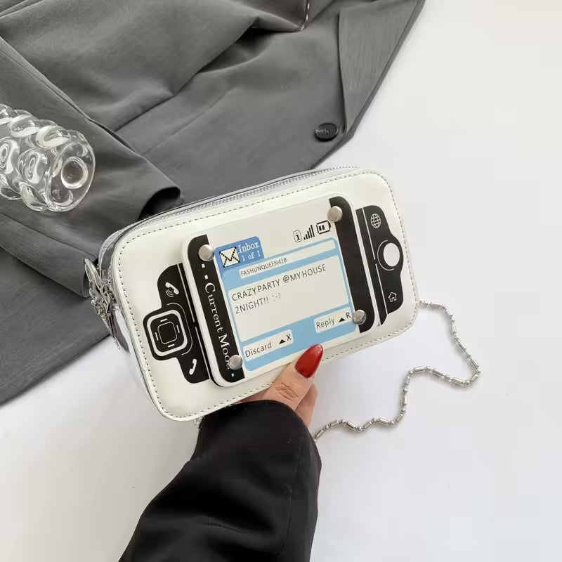 Quirky Slider Phone Cross Body Bag