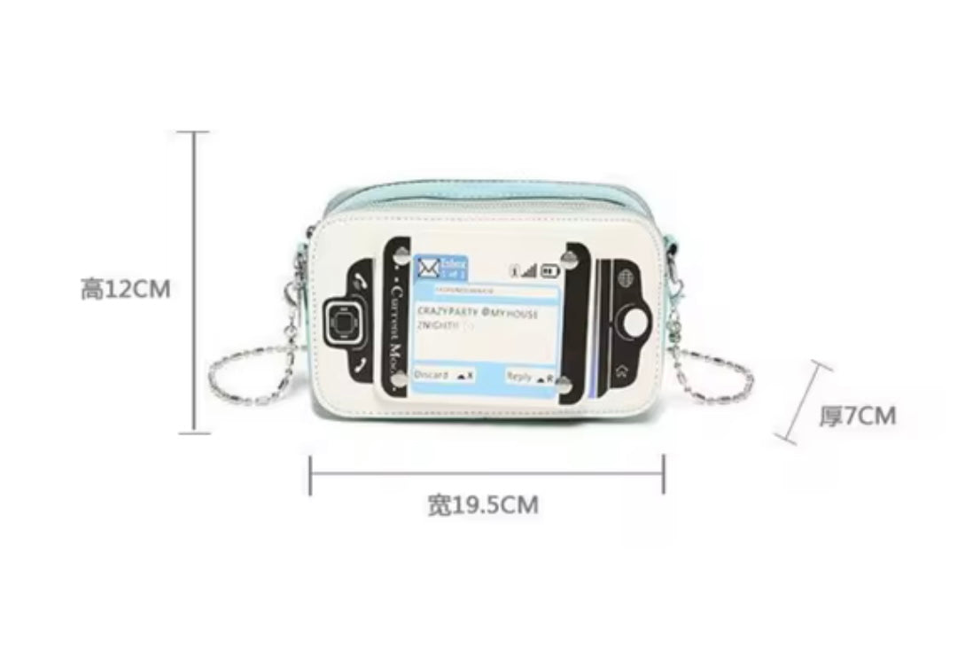 Quirky Slider Phone Cross Body Bag