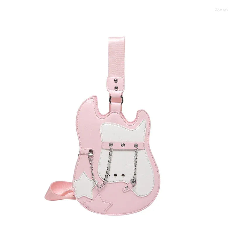 Star Guitar Cross Body Bag