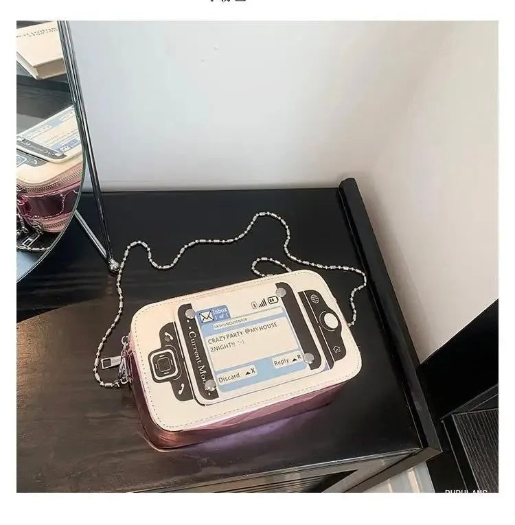 Quirky Slider Phone Cross Body Bag