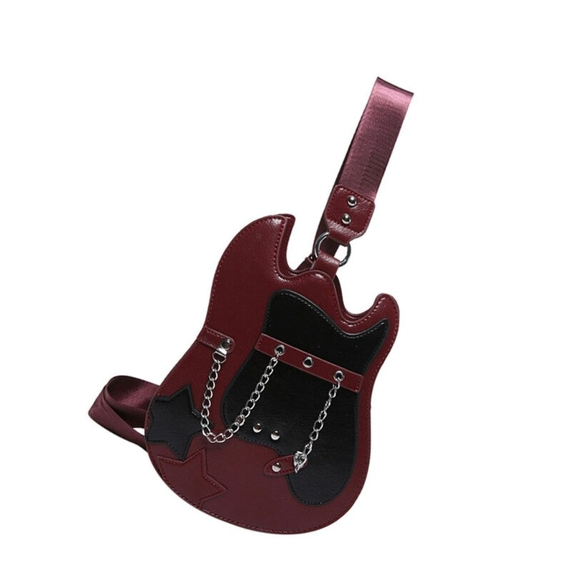 Star Guitar Cross Body Bag
