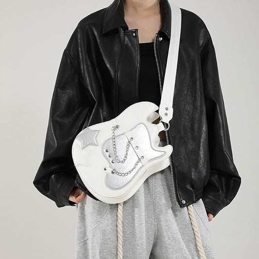 Star Guitar Cross Body Bag