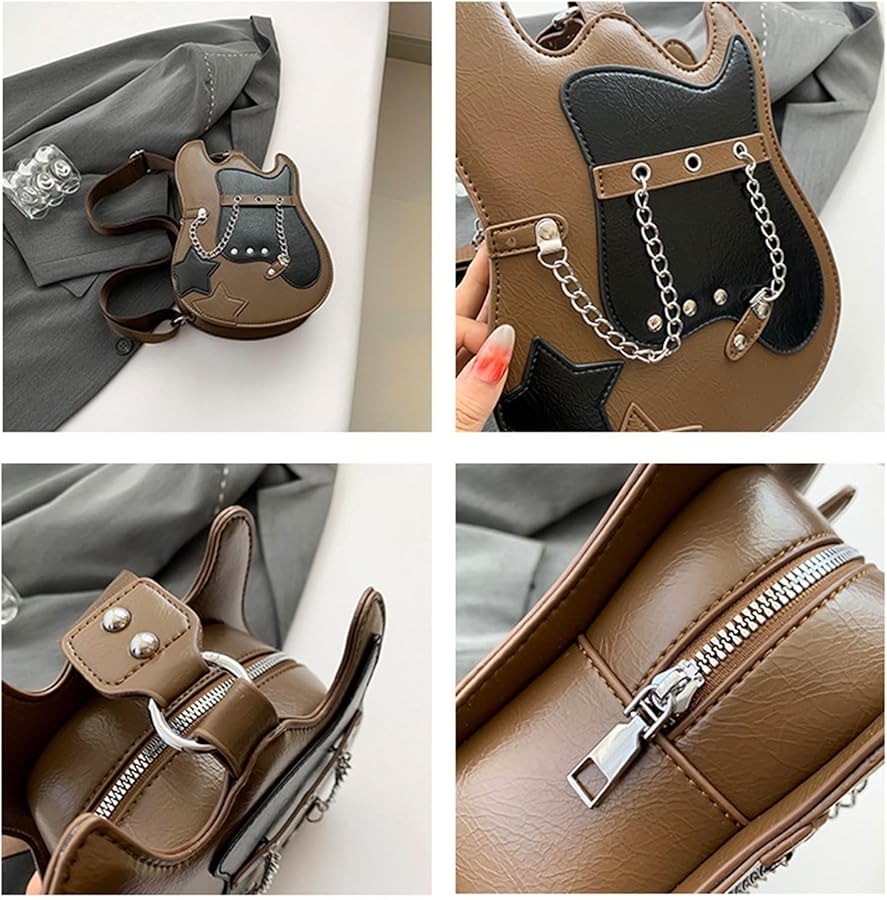 Star Guitar Cross Body Bag