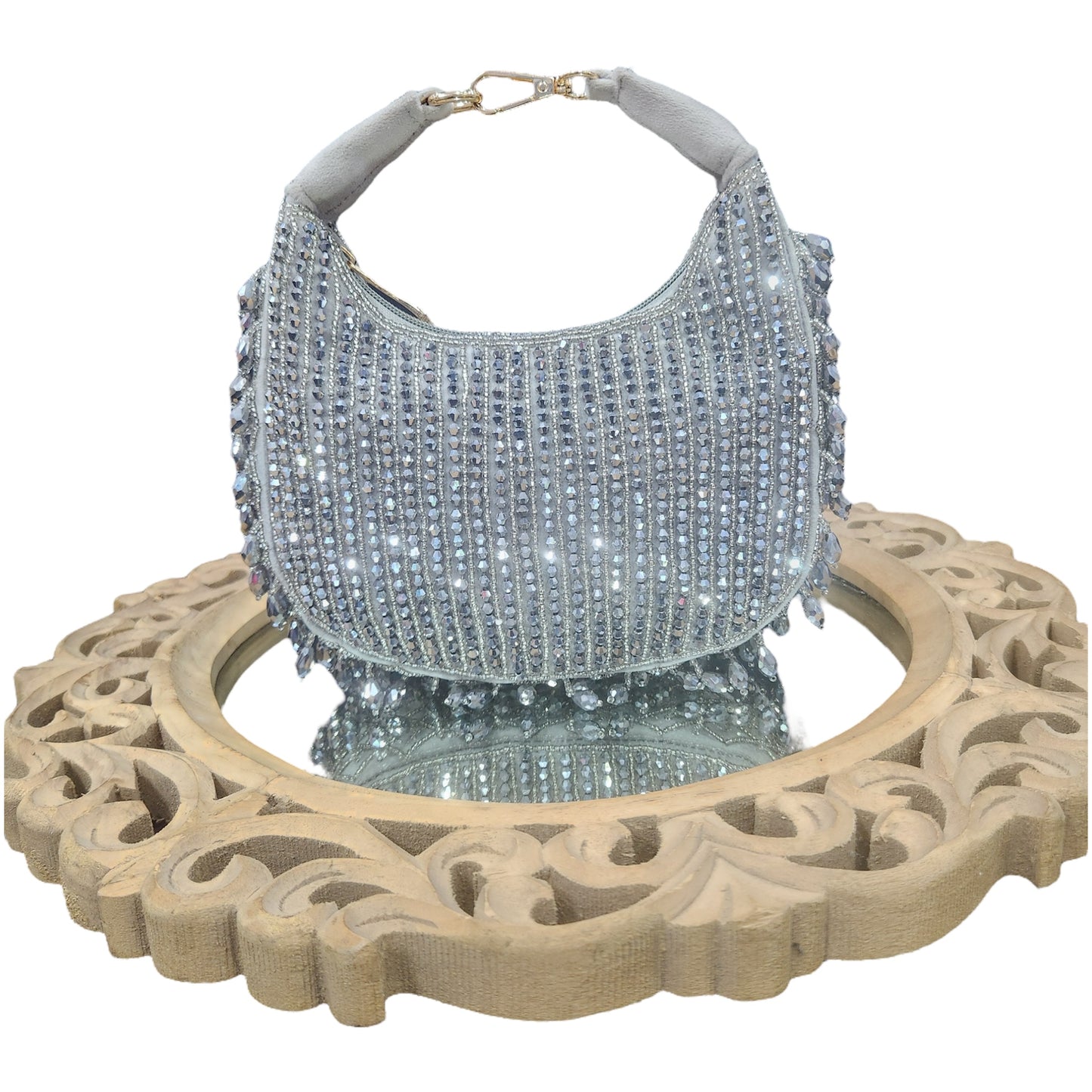 Crysta Grey Moon Bag