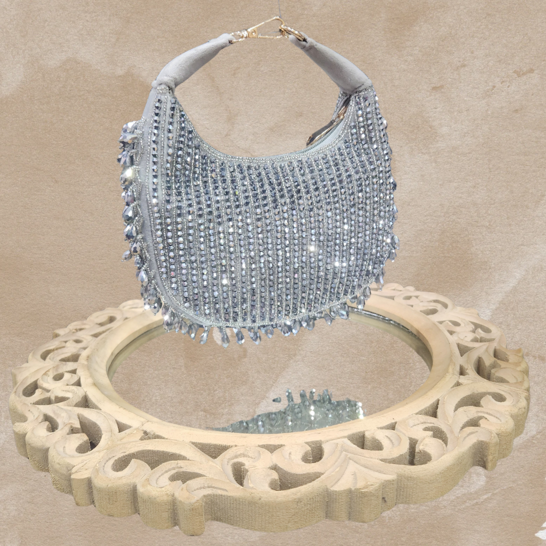 Crysta Grey Moon Bag