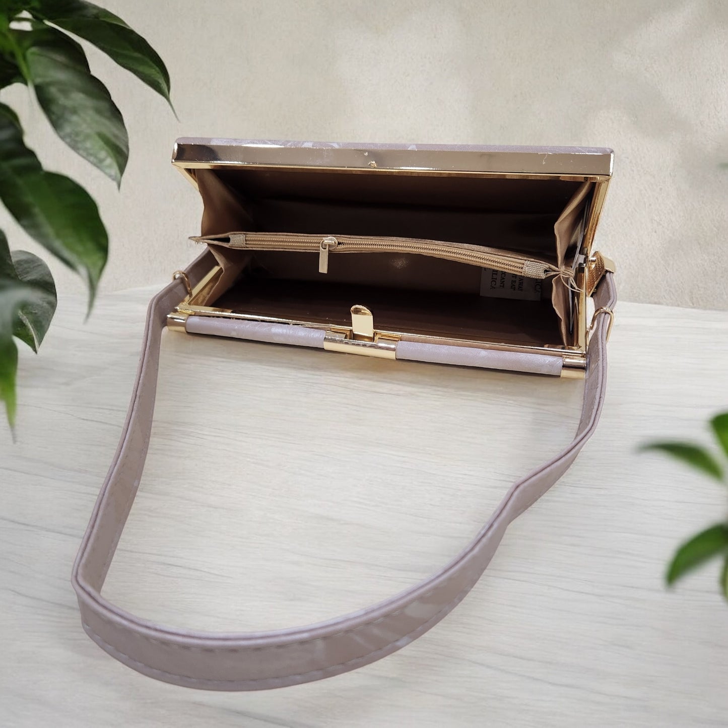 Blossom Floral Pink Box Clutch
