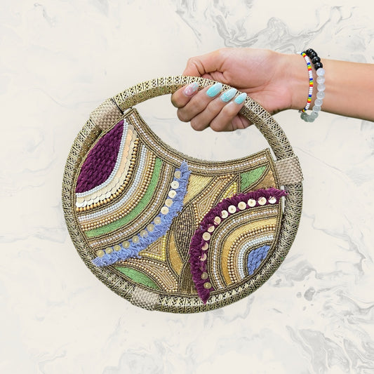 Abhiraa Antique Party Ring Bag
