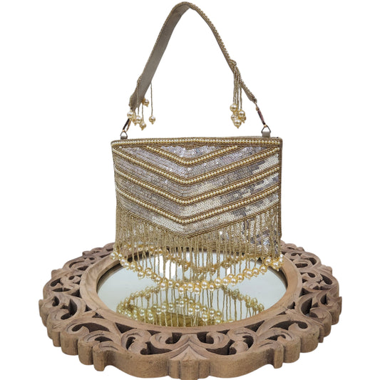 Chamak Tara Gold Clutch