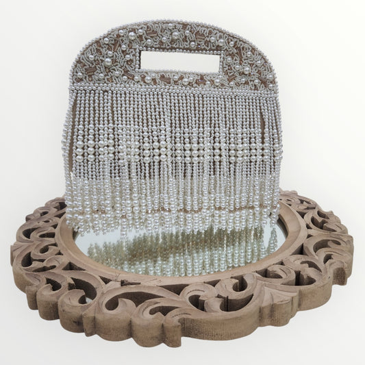 Chandrikaa Gold Moti Clutch