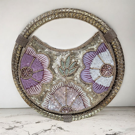 Varnika Antique Gold Ring Bag