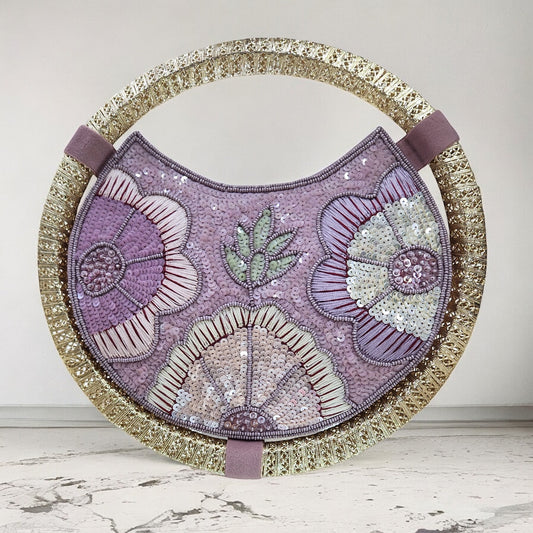 Varnika Purple Ring Bag
