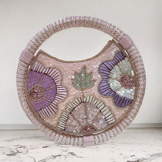 Varnika Rose Gold Ring Bag