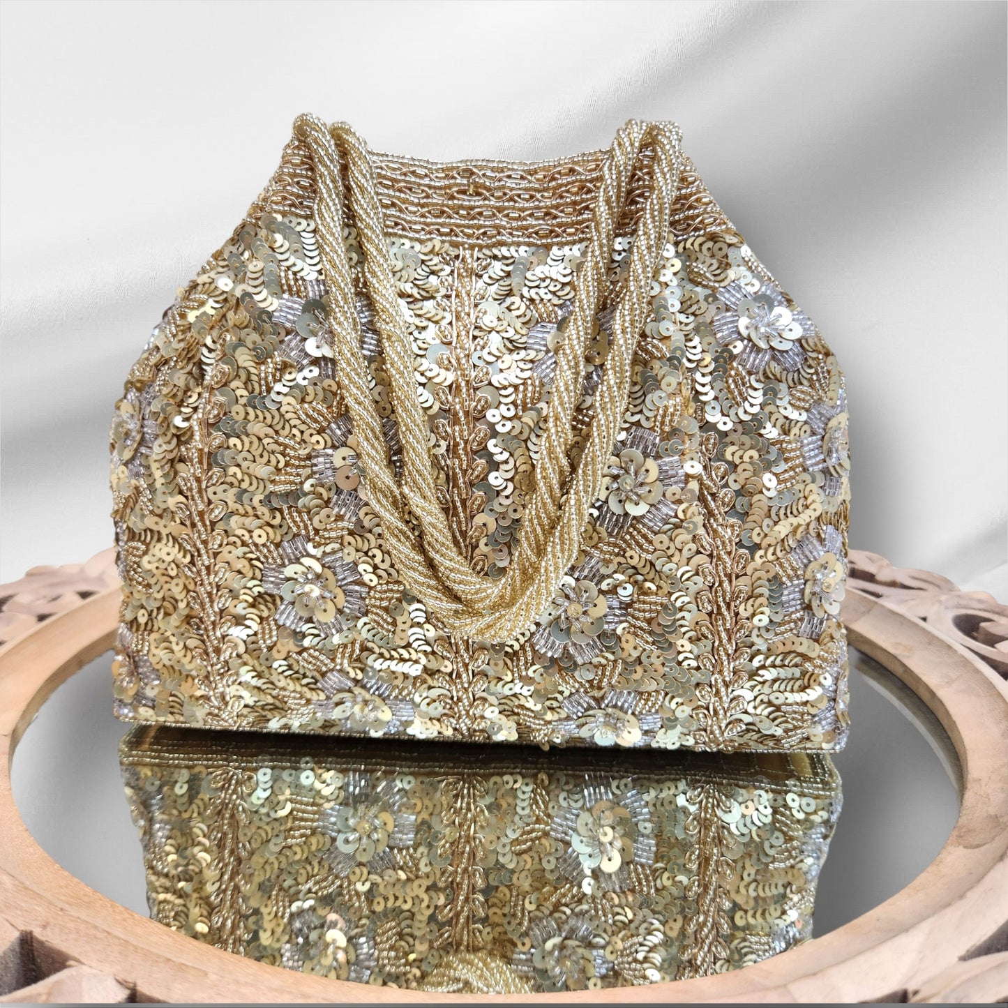 Noorbaug Gold Potli