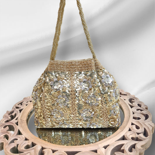 Noorbaug Gold Potli