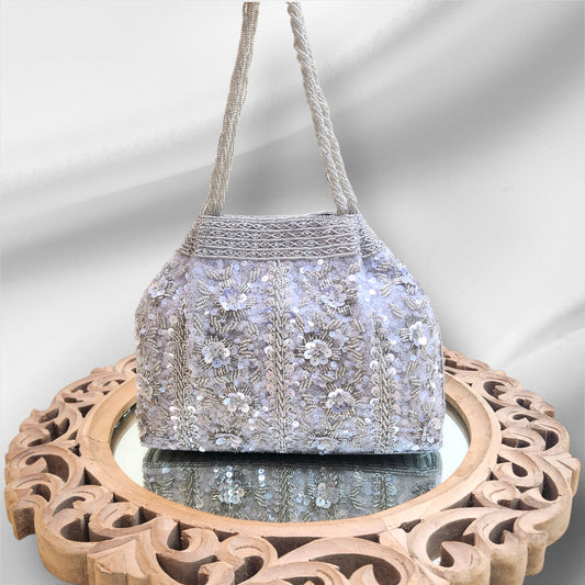 Noorbaug Silver Potli
