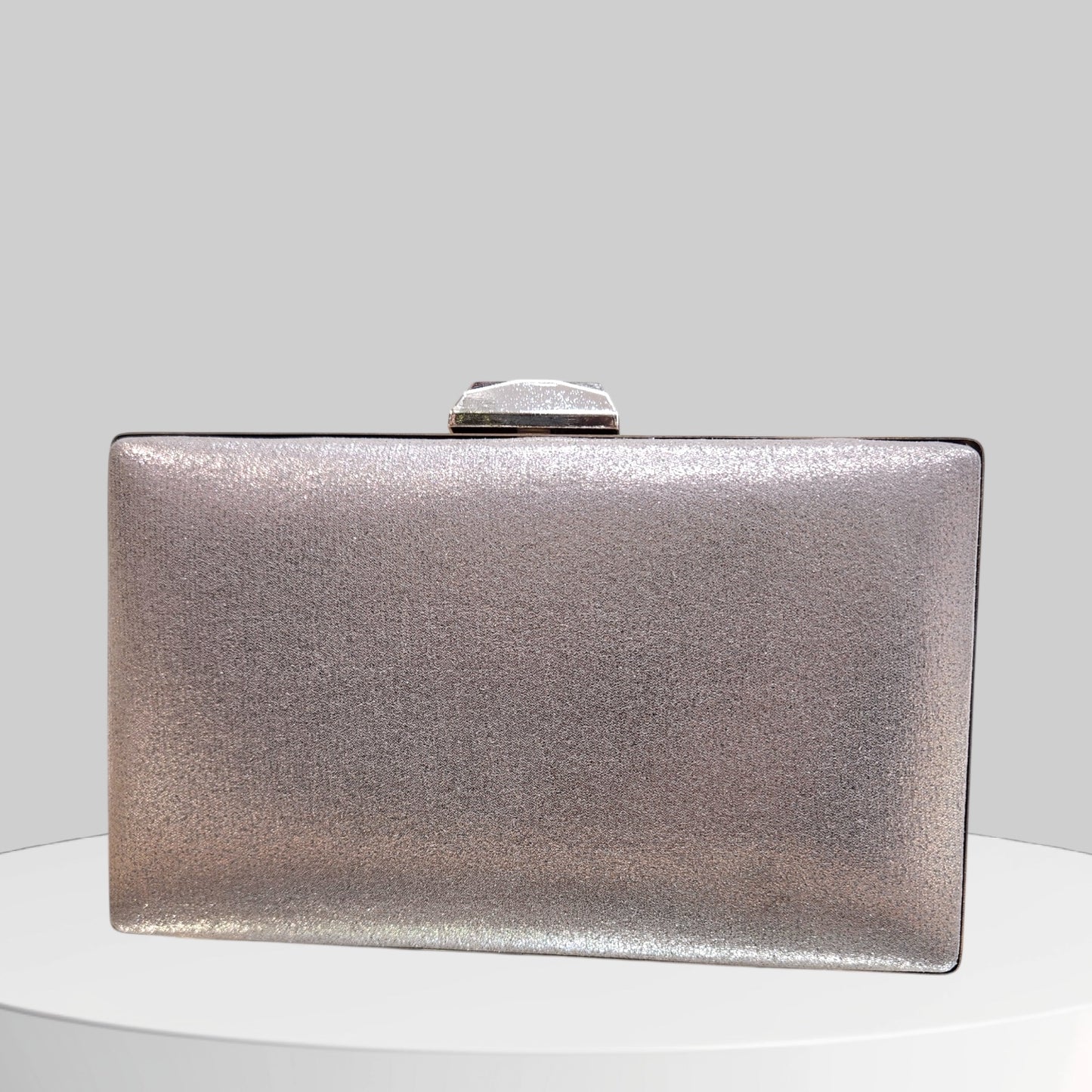 Zarbahaar Rose Gold Box Clutch
