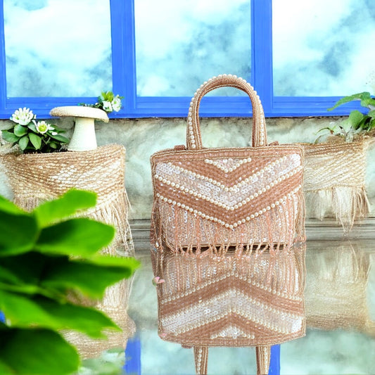 Bijou Bliss Rose Gold Mini Bag