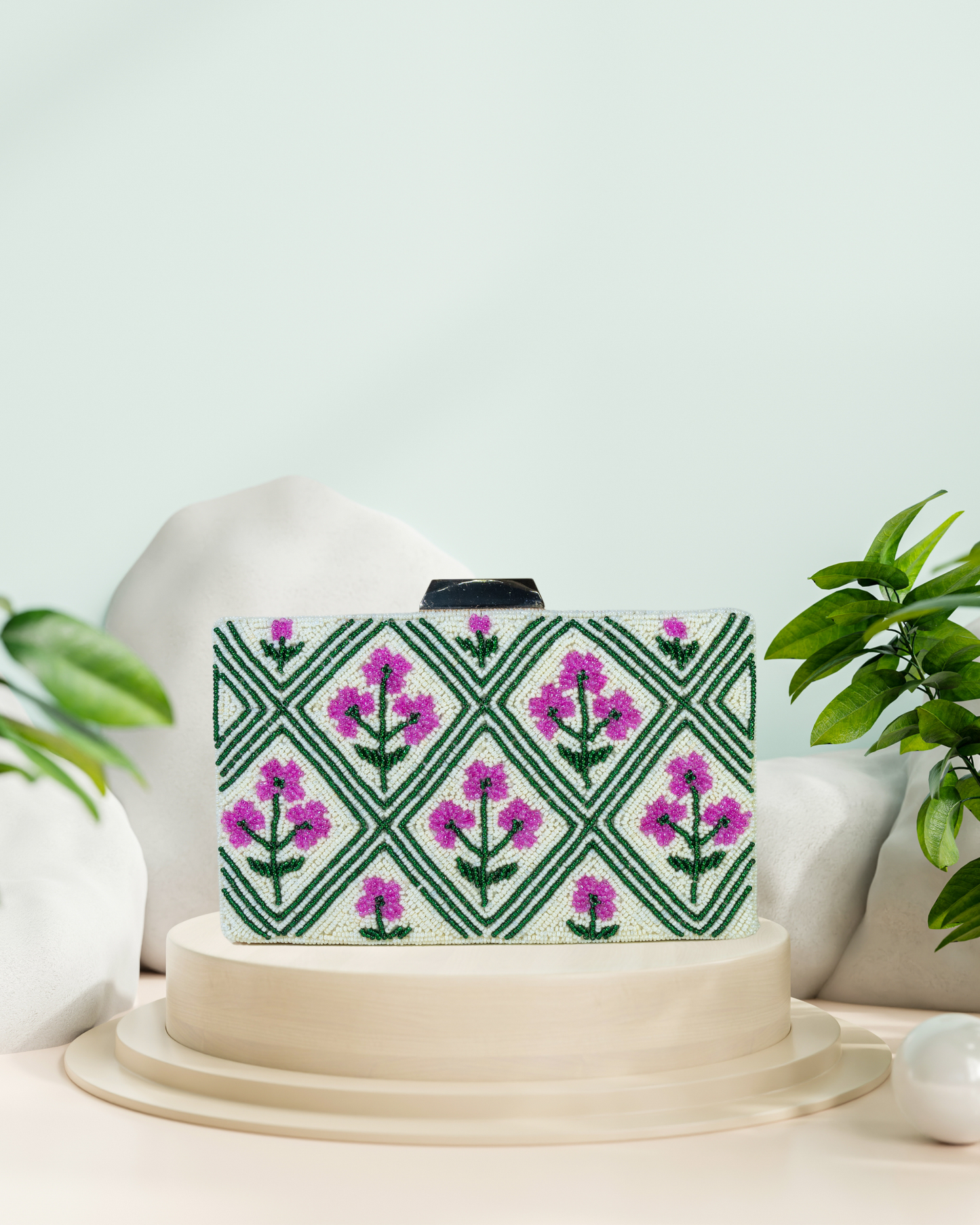 Patola Rani Flower Box Clutch