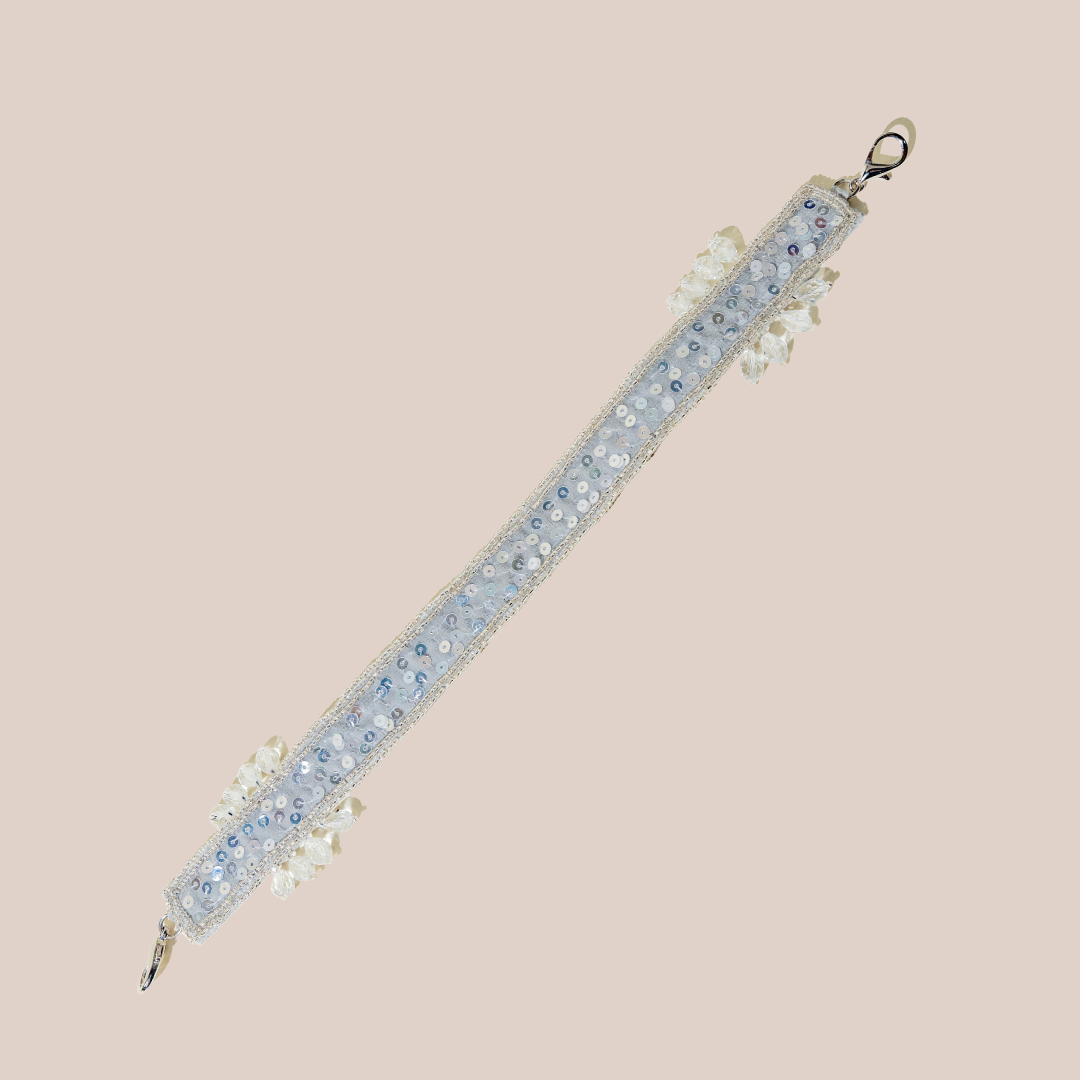 Glamour Drop Grey Frame Potli